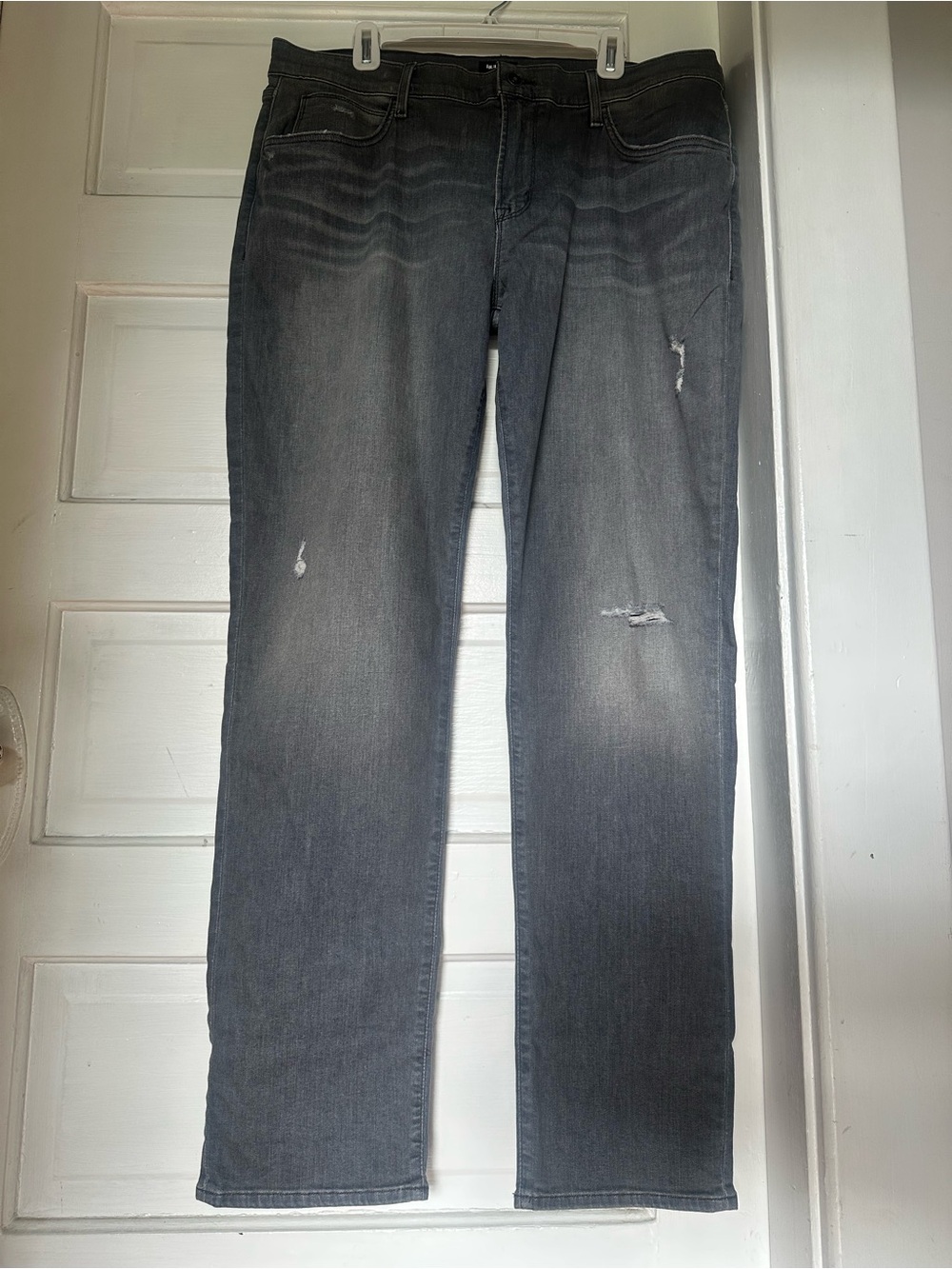 NWTs Hudson Blake Slim Straight Zip Fly in Bronx Wash Size 38
